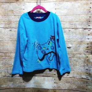 Up-late blue size 8 fleece video game paj…